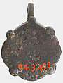Harness Pendant, Copper, gold, enamel, possibly Spanish