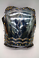 Cuirass, Steel, gold, textile, leather, French or Italian