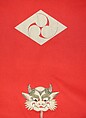 Surcoat (<i>Jinbaori</i>), Wool, silk, metallic yarns, velvet, glass, Japanese