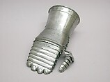 Pair of Gauntlets, Steel, German
