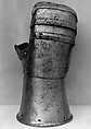 Bridle Gauntlet, Steel, German