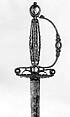 Smallsword, John Bland  British, Gold, steel, British, probably London