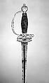 Smallsword, Silver, gold, wood, steel, French, Strasbourg
