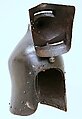 Helmet (Bascinet) with Detachable Visor, Steel, leather, probably German