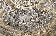 Electrotype Reproduction of a 16th Century Italian Shield, Elkington &amp; Co. (British, Birmingham, 1829–1963), Copper, gold, silver, British, Birmingham