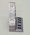 Lance Rest, Steel, textile, gold, Spanish