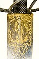 Rapier, Daniele da Serravalle (Italian, Milan, active mid-sixteenth century), Steel, iron, gold, Italian, Milan