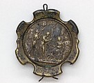Sword Pommel, Bronze, gold, Italian