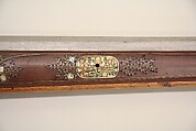 Matchlock Gun, Steel, wood (walnut, red beech), latten, bone, mother-of-pearl, brass, German