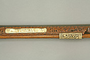 Wheellock Rifle Made for Emperor Leopold I, Johann Michael Maucher (German, Schwäbisch Gmünd, 1645–1701), Steel, pearwood, ivory, mother-of-pearl, German, Schwäbisch Gmünd