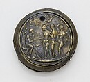 Sword Pommel, Bronze, North Italian