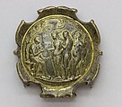 Sword Pommel, Bronze, gold, Italian