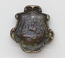 Sword Pommel, Bronze, Italian