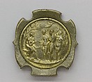 Sword Pommel, Bronze, Italian