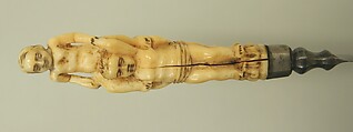 Knife, Steel, ivory, Italian