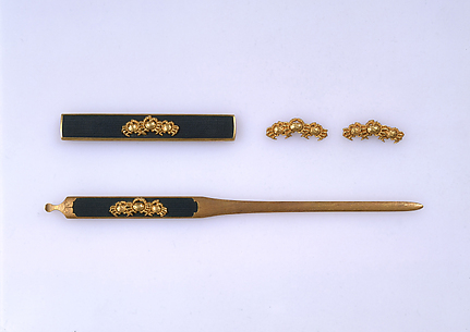 Gotō Sōjō - Sword-Grip Ornaments (Menuki) - Japanese - The Metropolitan ...