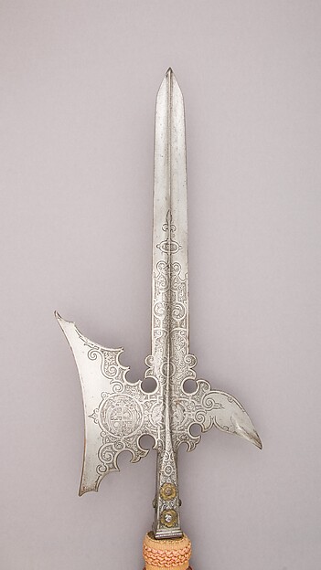 Halberd of Wolf Dietrich von Raitenau, Prince-Archbishop of Salzburg (reigned 1587–1612) by an unrecorded maker, The Metropolitan Museum of Art
