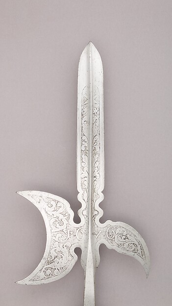 Halberd of Frederick of Hesse, Prince-Bishop of Breslau (reigned 1671–82) by an unrecorded maker, The Metropolitan Museum of Art