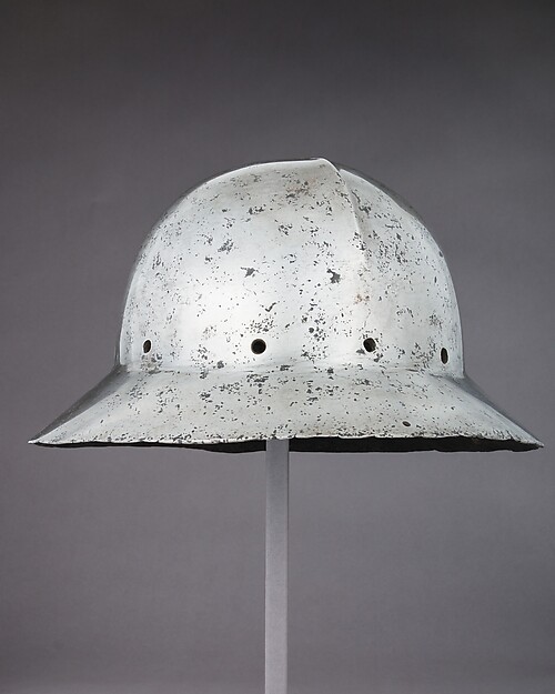 Siege Helmet in the form of a War Hat by an unrecorded maker, The Metropolitan Museum of Art