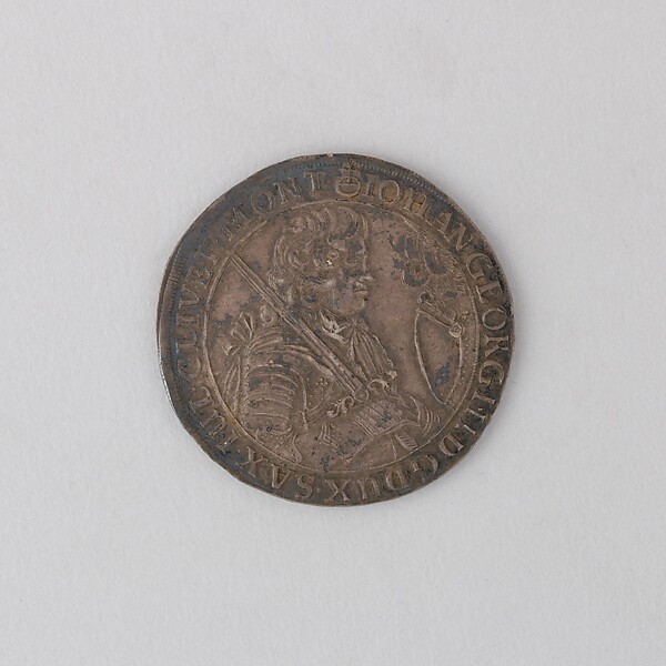 Coin (Crown) Showing John George III, Duke of Saxony