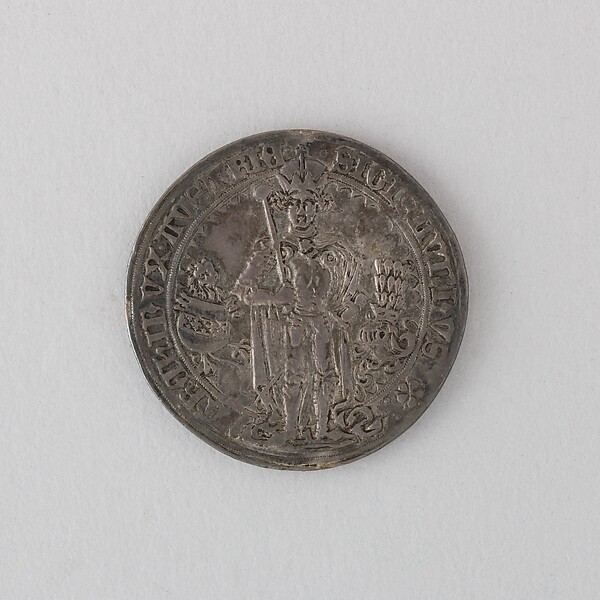 Coin (Thaler) Showing Archduke Sigismund