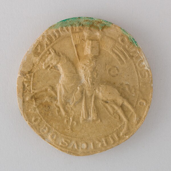 Reproduction of the Seal of Heinrich Graf von Orlamünde, 1327