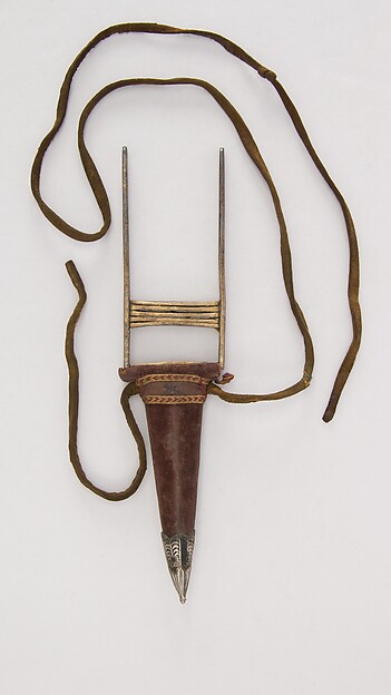 Dagger (Katar) with Sheath by an unrecorded maker, The Metropolitan Museum of Art