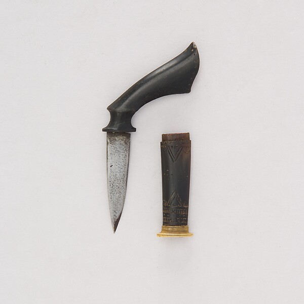 Knife with Sheath by an unrecorded maker, The Metropolitan Museum of Art