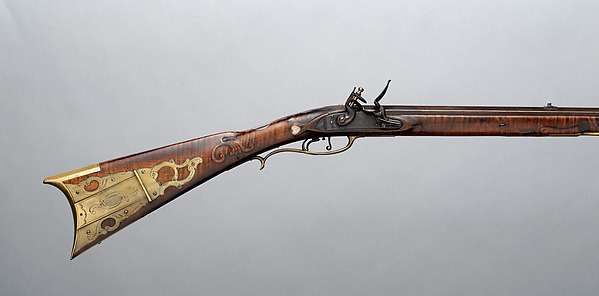 Flintlock Longrifle by David Cooley, The Metropolitan Museum of Art