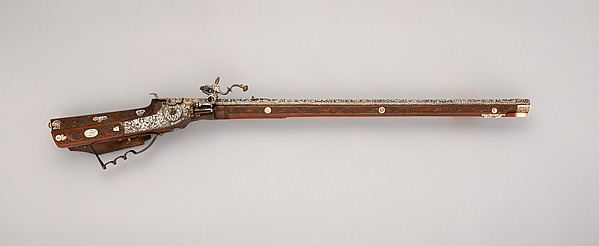 Wheellock Rifle by Master of the Animal-Head Scroll (Meister der Tierkopfranke), The Metropolitan Museum of Art