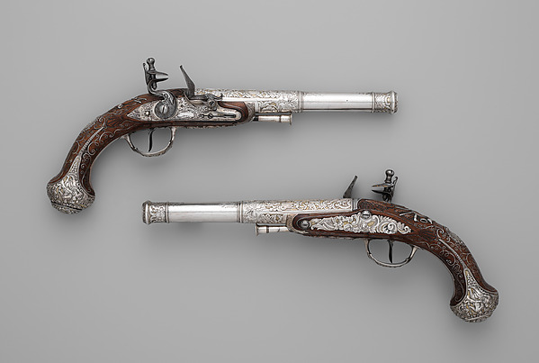 Pair of Flintlock Pistols by Claude Martin, The Metropolitan Museum of Art