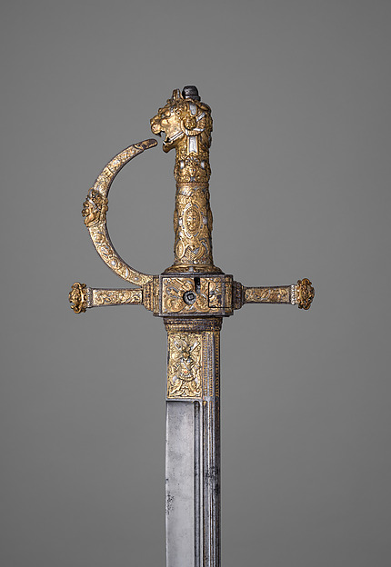 Combination Sword and Wheellock Pistol by an unrecorded maker, The Metropolitan Museum of Art