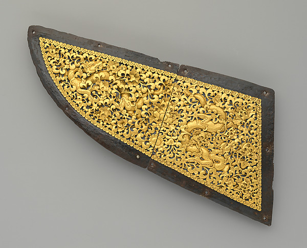 Crinet Plate (Neck Defense) for Ceremonial Horse Armor by an unrecorded maker, The Metropolitan Museum of Art