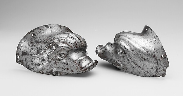 Pair of Ear Guards from a Shaffron (Horse's Head Defense) by an unrecorded maker, The Metropolitan Museum of Art