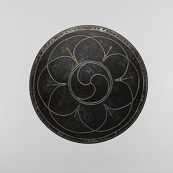 Breastplate from a Set of "Four Mirrors" (me long bzhi) by an unrecorded maker, The Metropolitan Museum of Art
