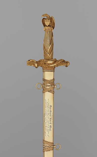 Congressional Presentation Sword and Scabbard of Major General John E. Wool