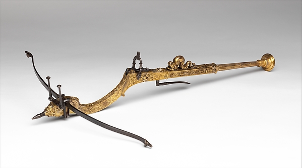 Small Pellet Crossbow in the 16th-Century Style by an unrecorded maker, The Metropolitan Museum of Art
