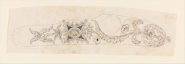 Design for the Decoration of the Side Plate of a Firearm