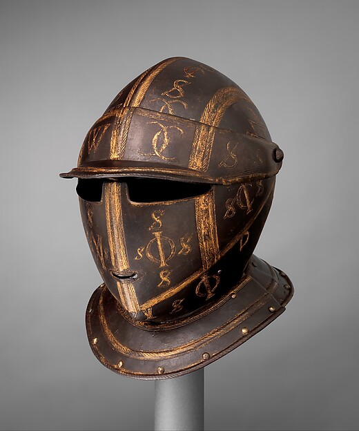 Close Helmet for a Cuirassier by an unrecorded maker, The Metropolitan Museum of Art