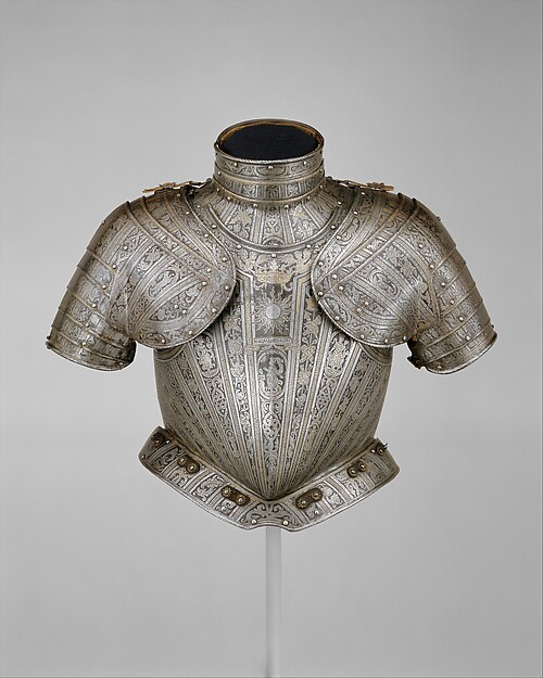 Portions of an Armor for
Vincenzo Luigi di Capua (d. 1627)