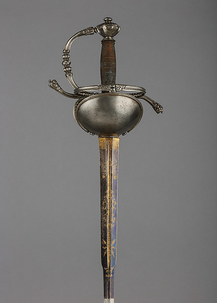 Rapier by an unrecorded maker, The Metropolitan Museum of Art