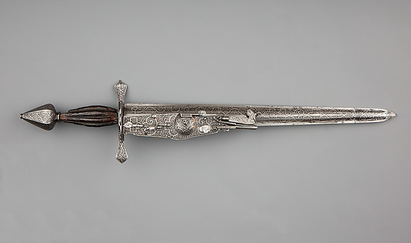 Combination Dagger and Wheellock Pistol by an unrecorded maker, The Metropolitan Museum of Art