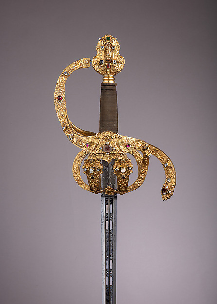 Rapier of Prince-Elector Christian II of Saxony - German and Spanish (1606)