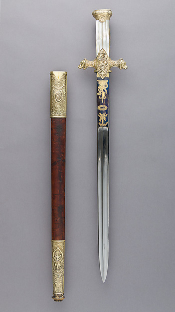 Hunting Sword of Prince Camillo Borghese (1775–1832) by François Pirmet, The Metropolitan Museum of Art