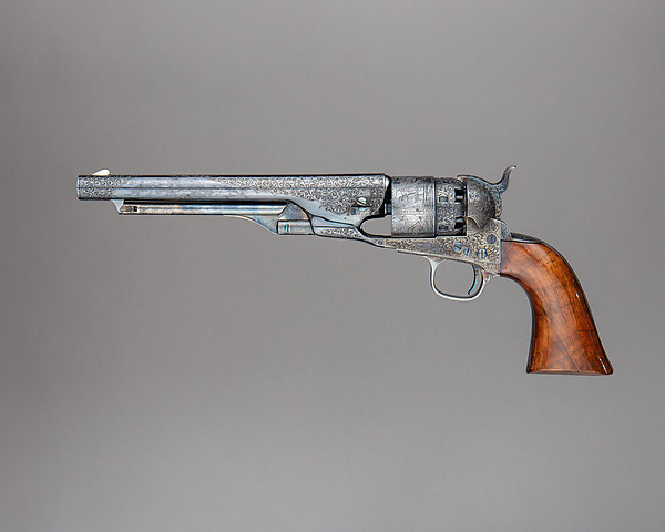 Cased Colt Model 1860 Army Percussion Revolver, Serial no. 7569, with Accessories