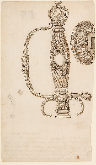 Set of Four Designs for Smallswords