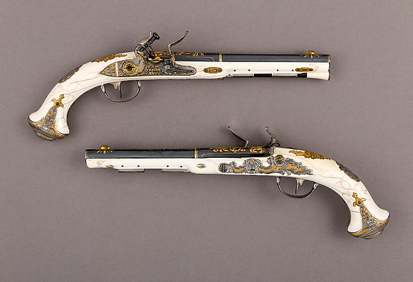 Pair of Flintlock Pistols of Empress Catherine the Great (1729–1796)