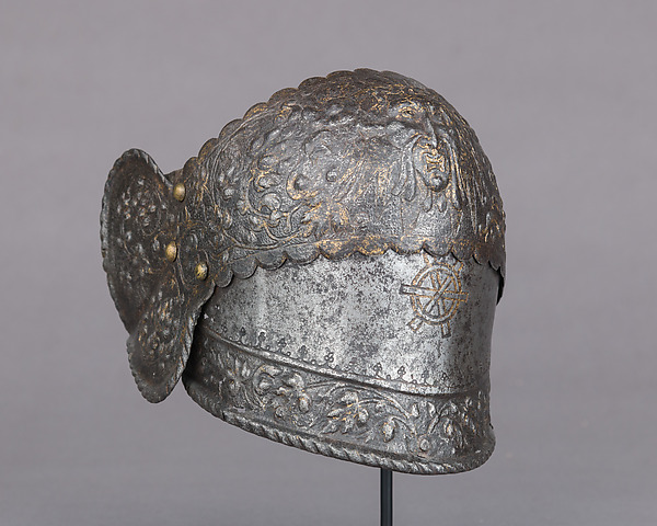 Right Poleyn (Knee Defense) from an Armor of Claude Gouffier (1501–1570)