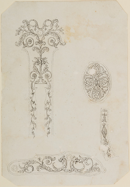 Four Designs for the Decoration of Firearms
