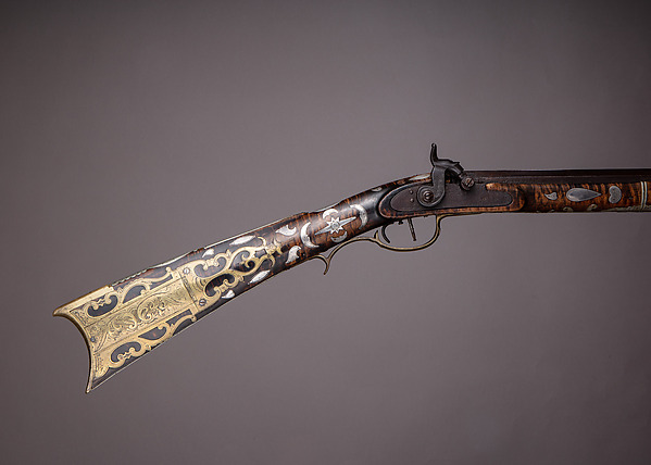 Percussion Longrifle by Benjamin J. Kough, The Metropolitan Museum of Art